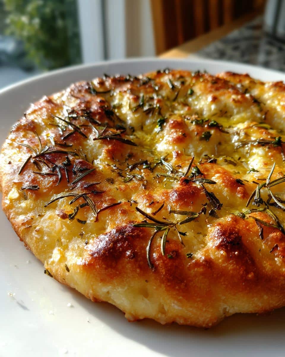 Herb Flatbread - detail 1