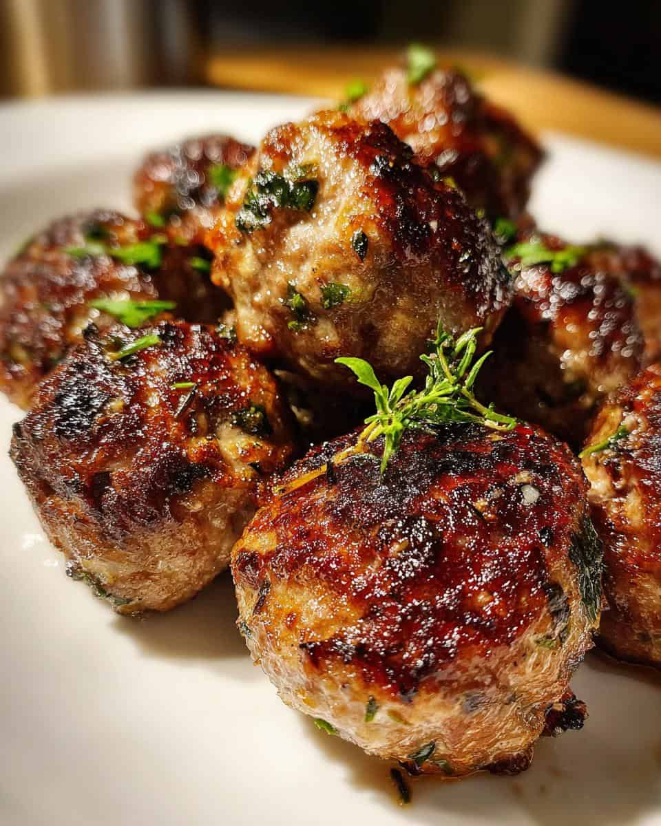 Italian Meatballs - detail 2