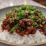 Korean Ground Beef Bowl