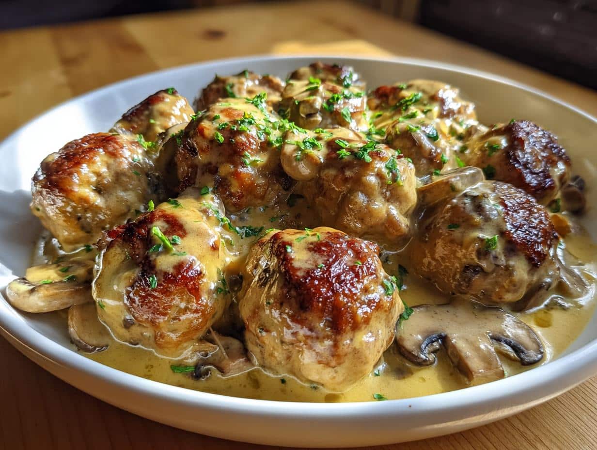 Meatball Stroganoff