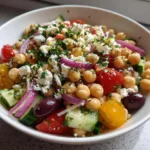 Mediterranean Chickpea Salad