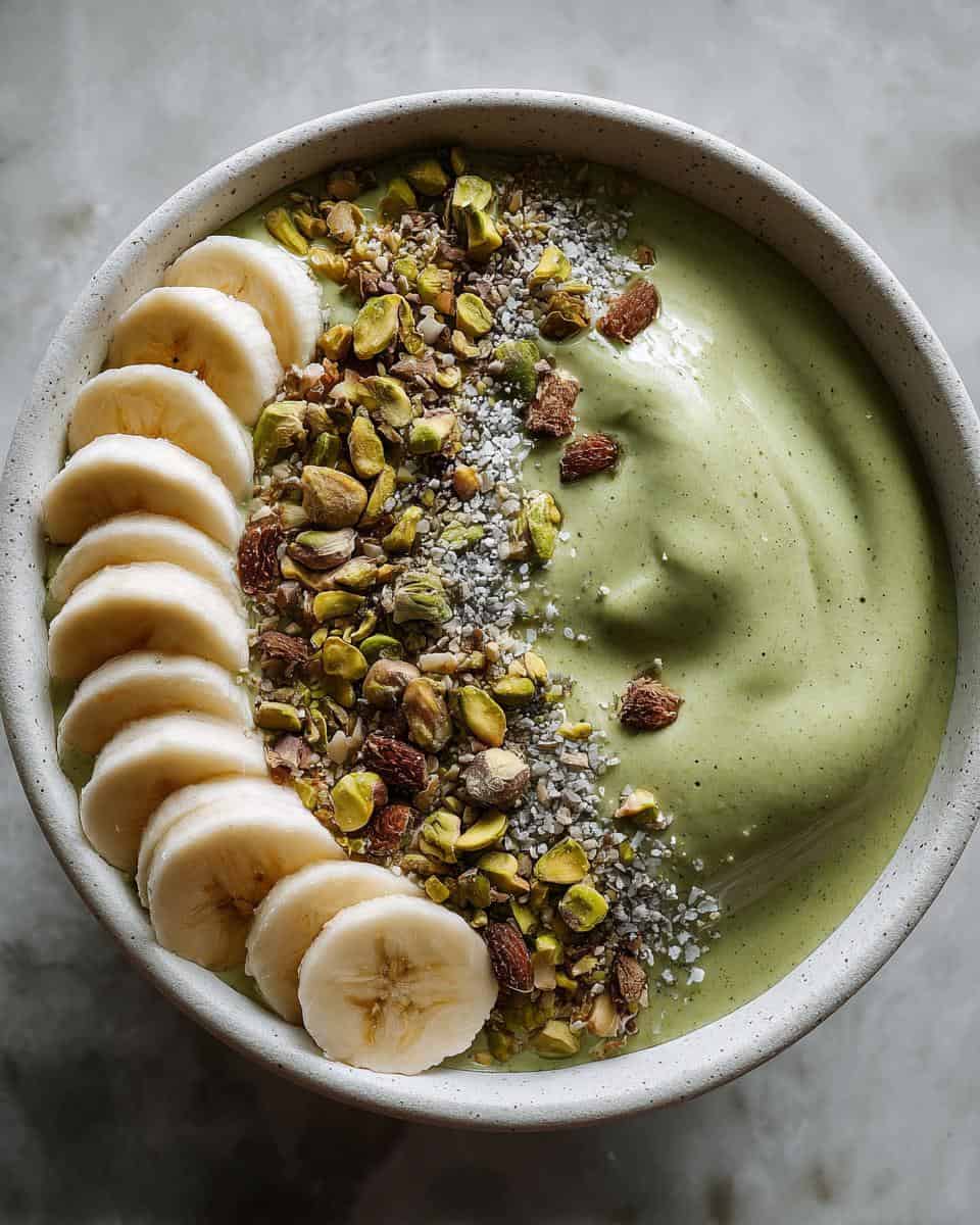 Pistachio Smoothie Bowl - detail 1