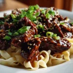 Sticky Beef Noodles