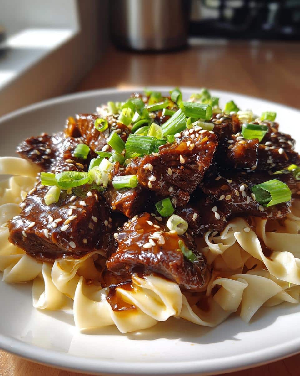 Sticky Beef Noodles - detail 3