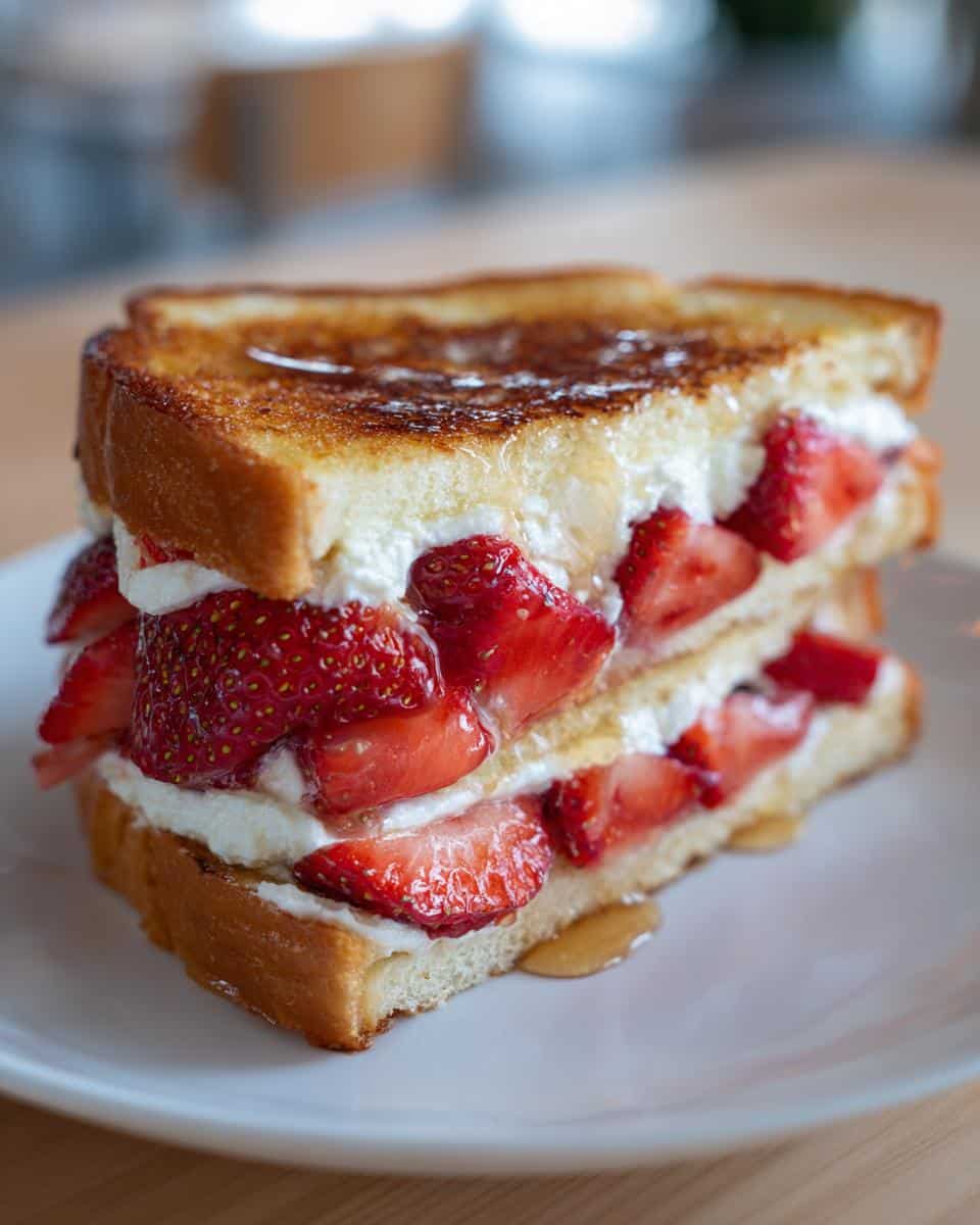Strawberry Sandwich - detail 1