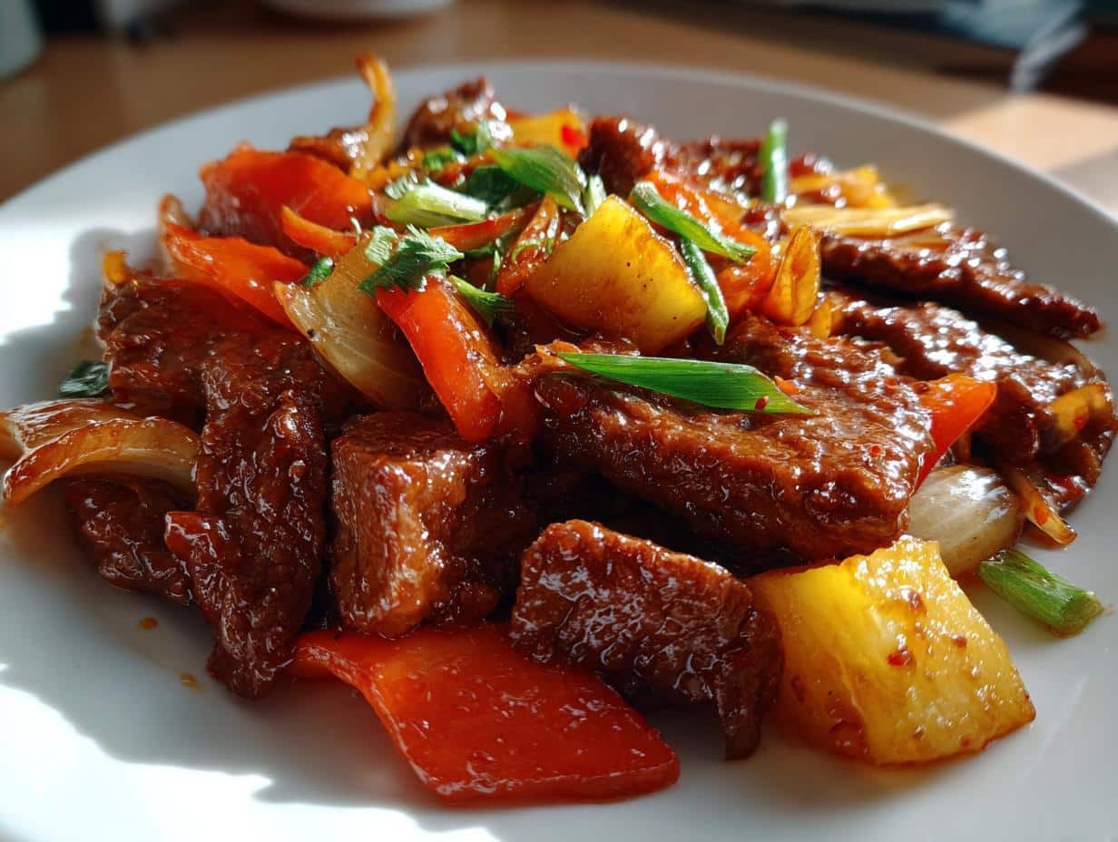 Sweet and Sour Beef