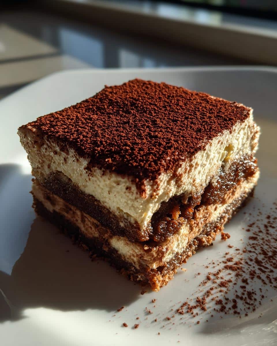 Tiramisu Brownies - detail 3