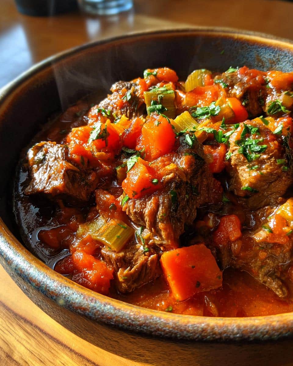 Tuscan Beef Casserole - detail 2