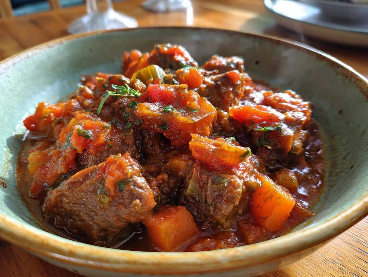 Tuscan Beef Casserole for 4: Comfort in Every Bite