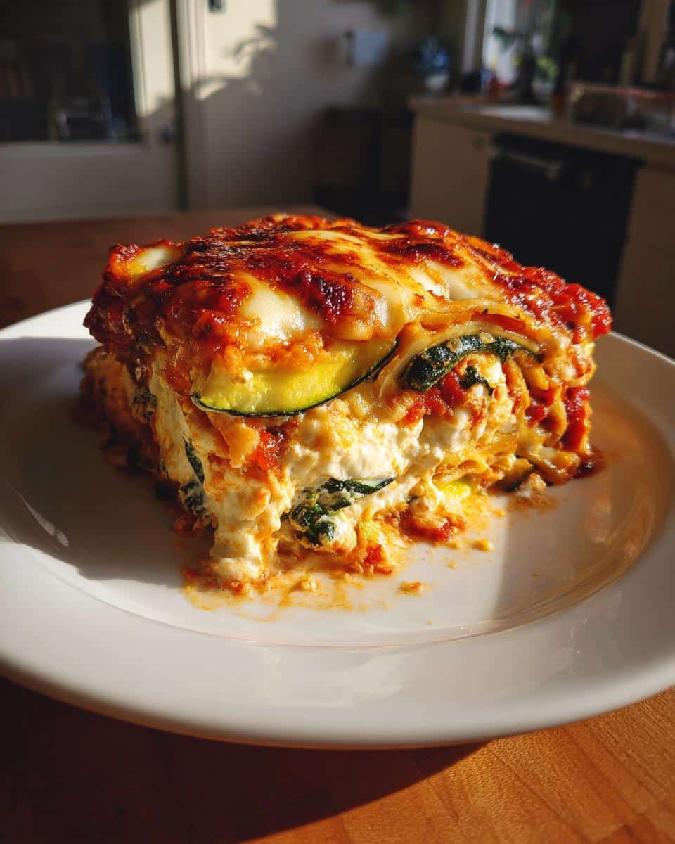 Vegetable Lasagna - detail 2