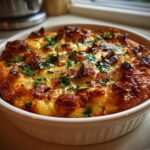 Egga (Egyptian Egg Casserole with Onions and Herbs)