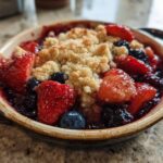 Individual Berry Cobbler