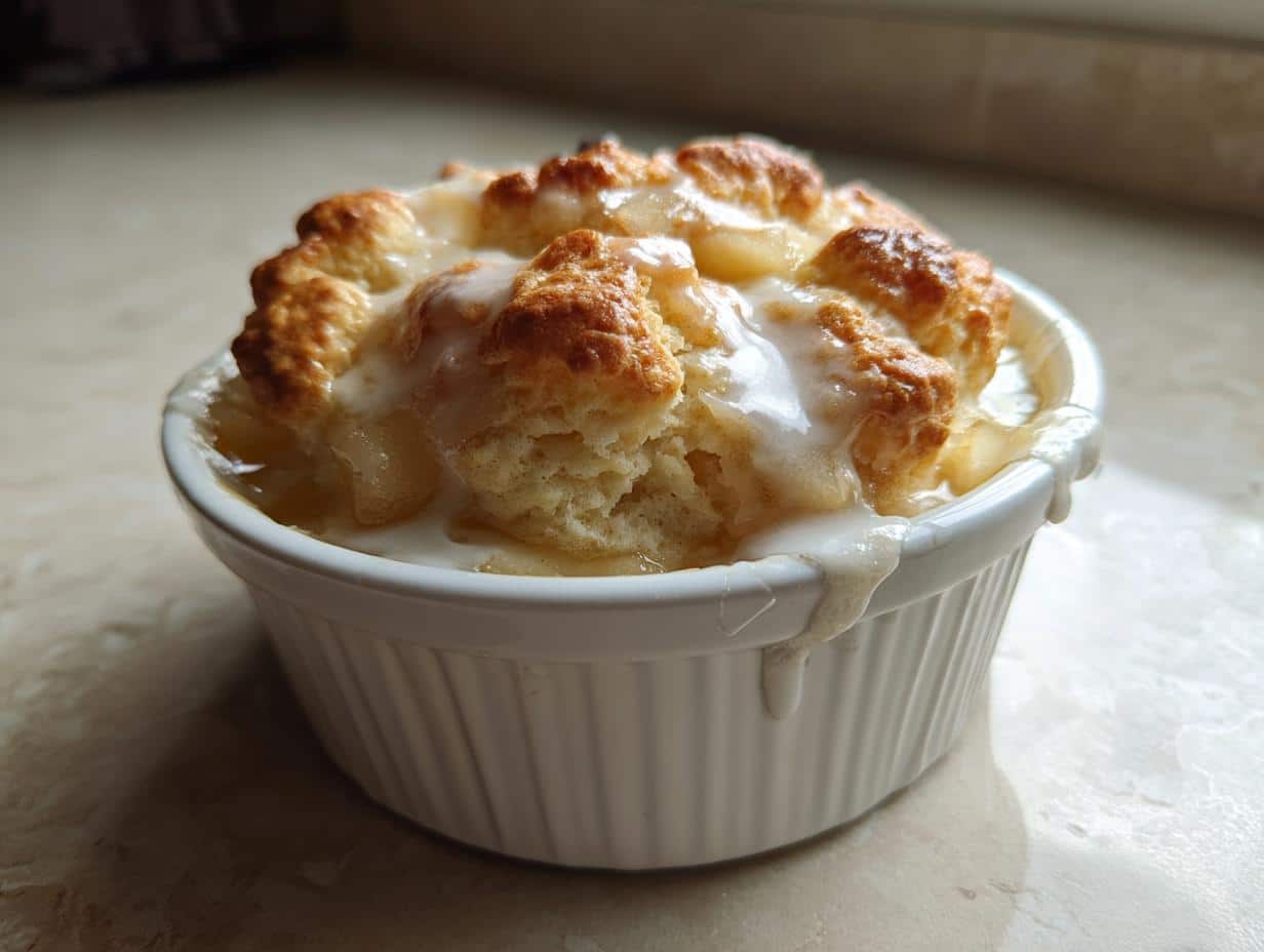 Irresistible Mini Apple Biscuit Puddings Ready in 40 Minutes