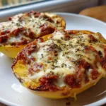 Mini Spaghetti Squash Lasagnas