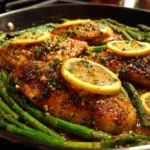 One-Pan Lemon Herb Chicken and Asparagus