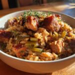 One‑Pot Chicken Perloo