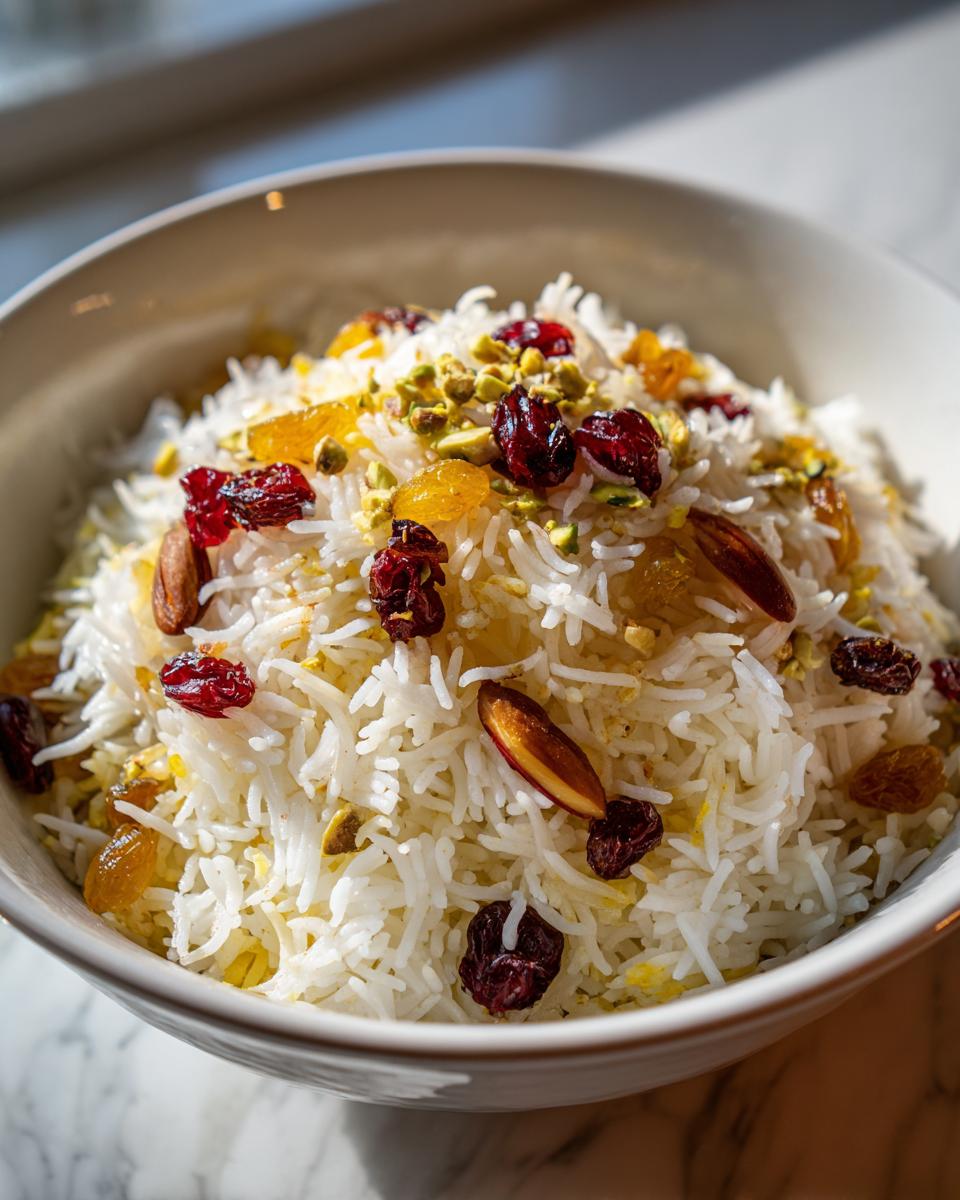 Persian Jeweled Rice - detail 1