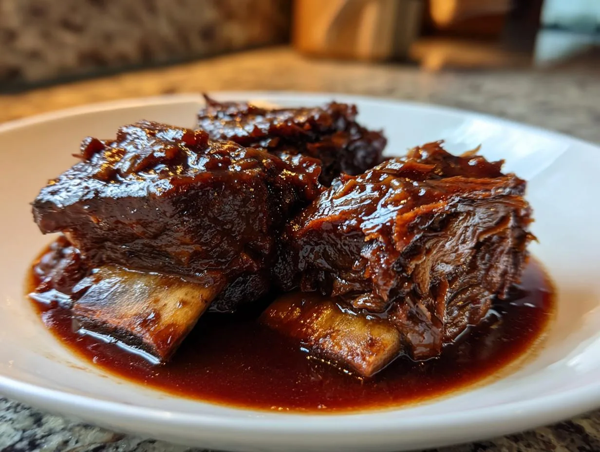 Red Wine-Braised Short Ribs