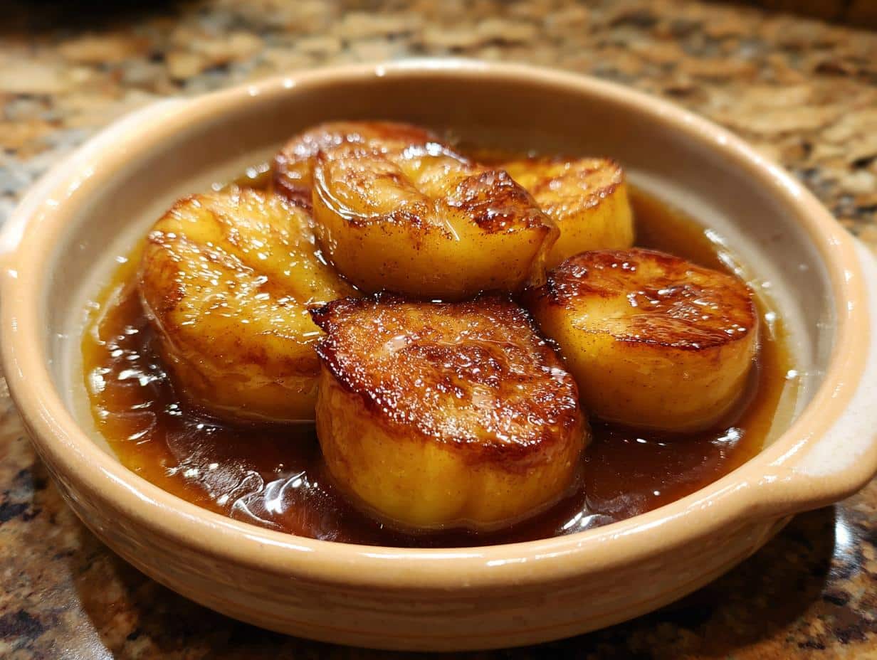 25-Minute Seared Apples with Brandied Cider Syrup Perfection