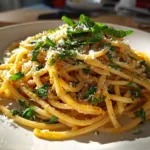 Simple Lemon Basil Pasta