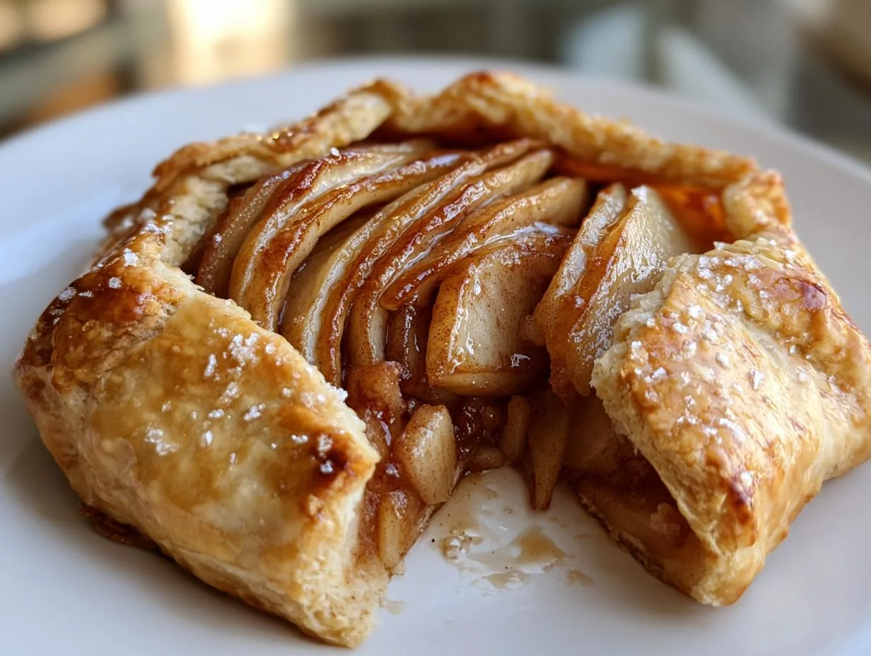 Spiced Pear Galette