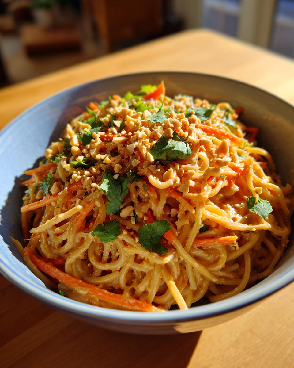 Spicy Peanut Noodle Salad - detail 2