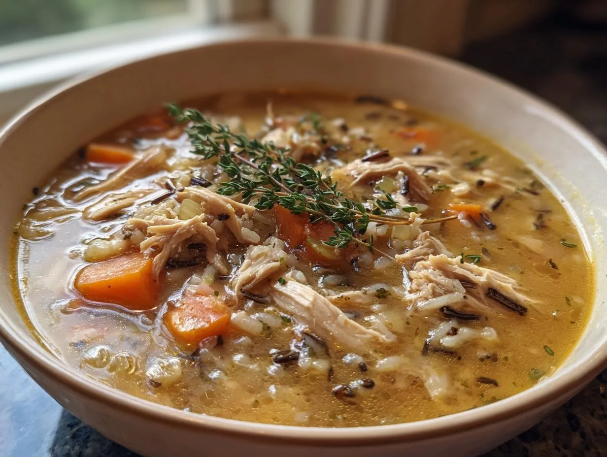 Turkey and Wild Rice Soup