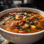 White Bean and Kale Turkey Chili