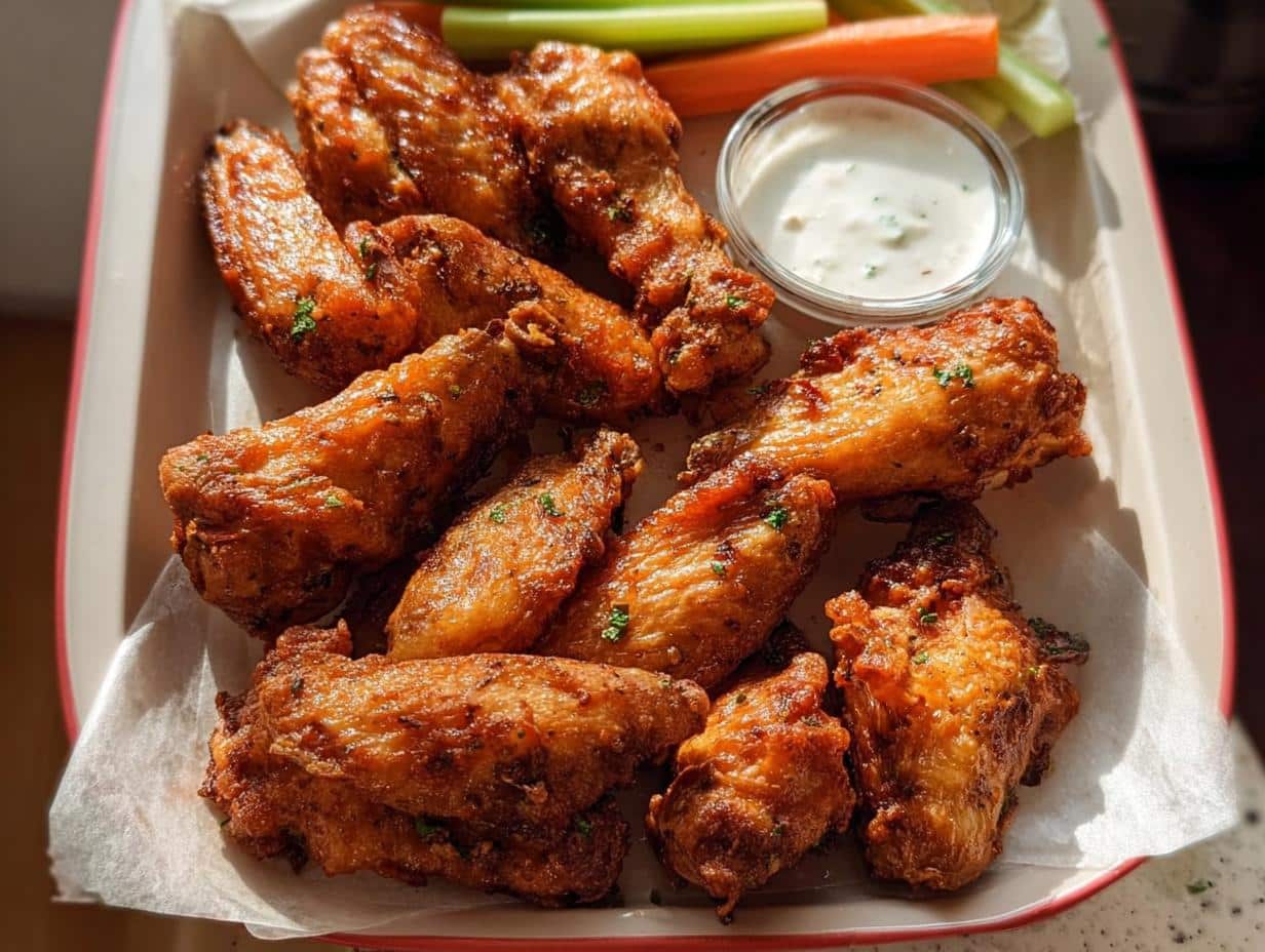 air fryer chicken wings recipe