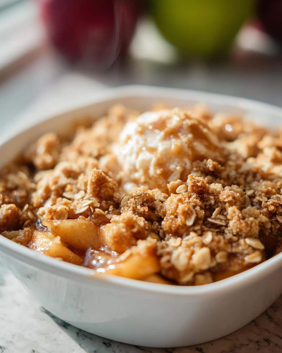 apple crisp recipe - detail 2