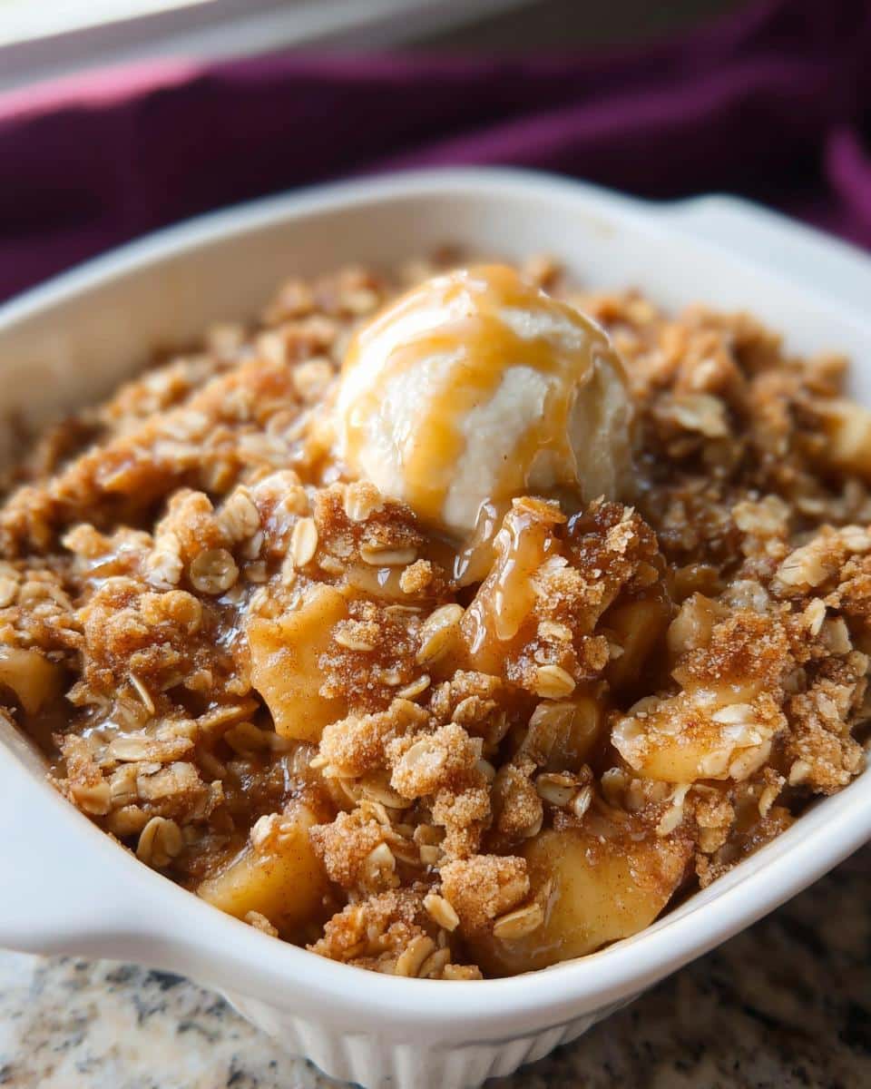 apple crisp recipe - detail 3