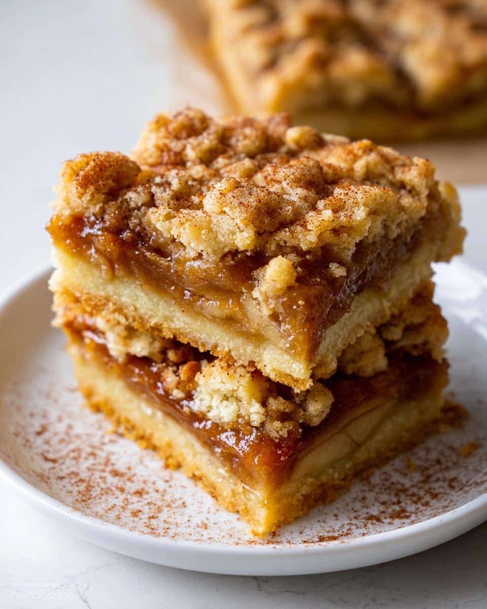 apple pie bars recipe - detail 3
