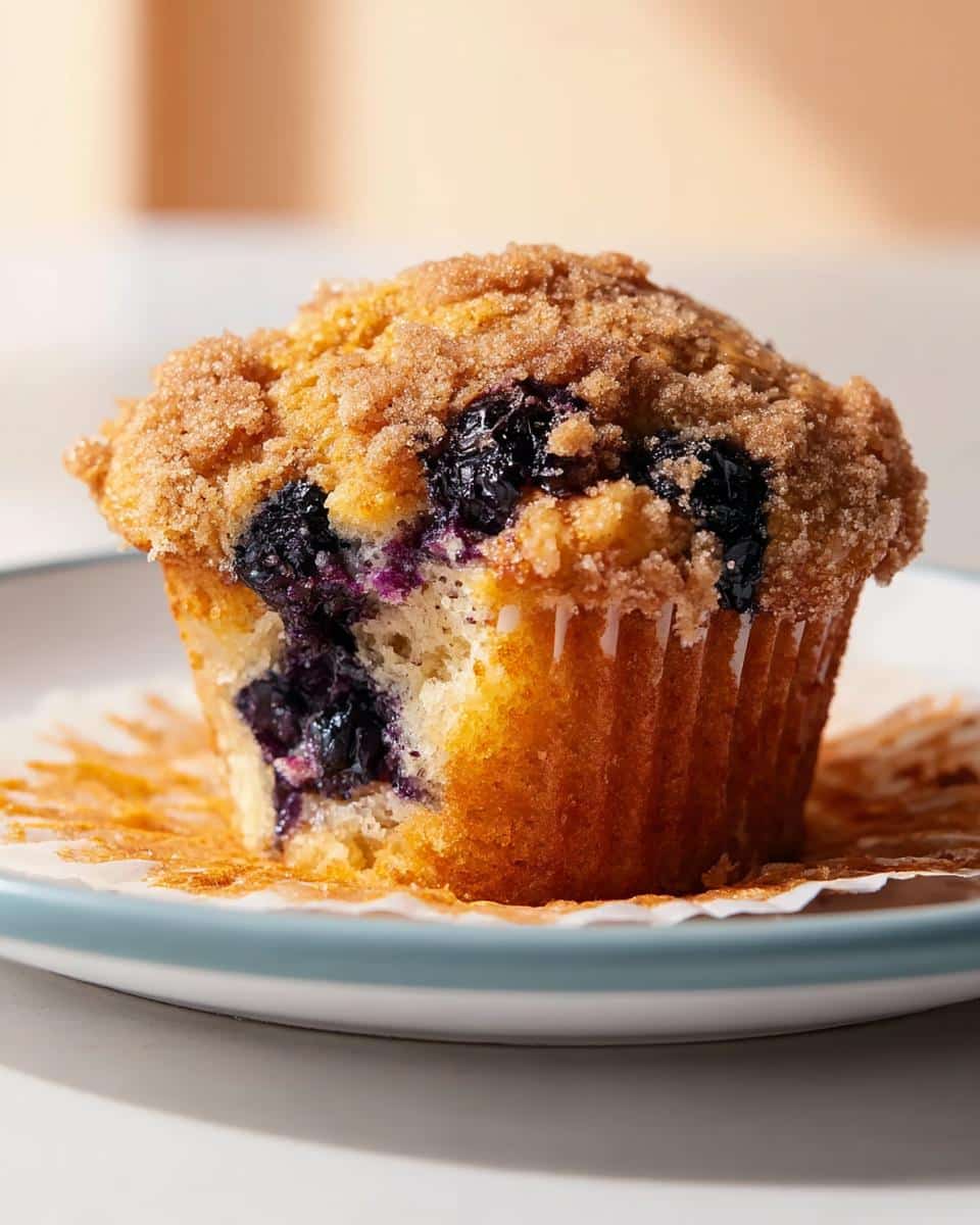 blueberry muffins recipe - detail 1