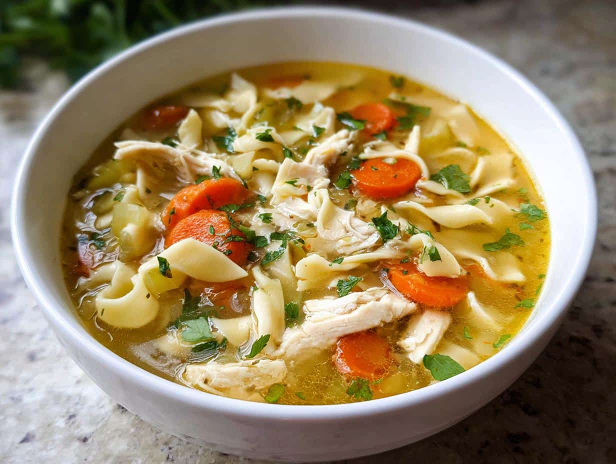 30-Minute Chicken Noodle Soup Recipe That Heals Hearts
