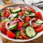 cucumber tomato salad recipe