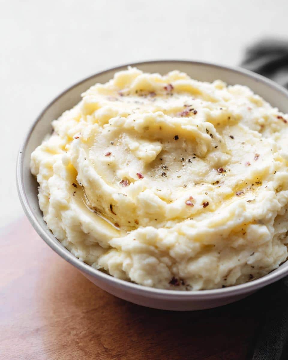 garlic mashed potatoes recipe - detail 2
