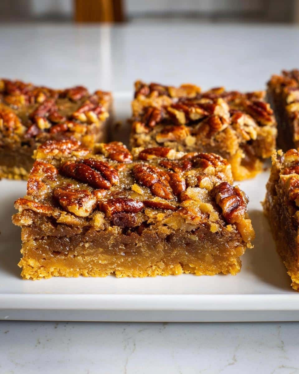 pecan pie bars recipe - detail 1
