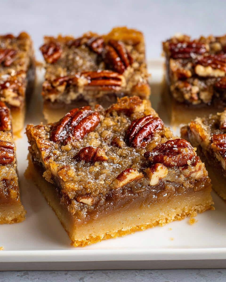 pecan pie bars recipe - detail 3