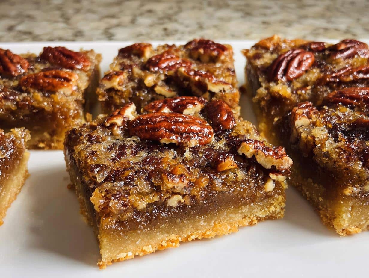 Irresistible Pecan Pie Bars Recipe with 3 Simple Steps