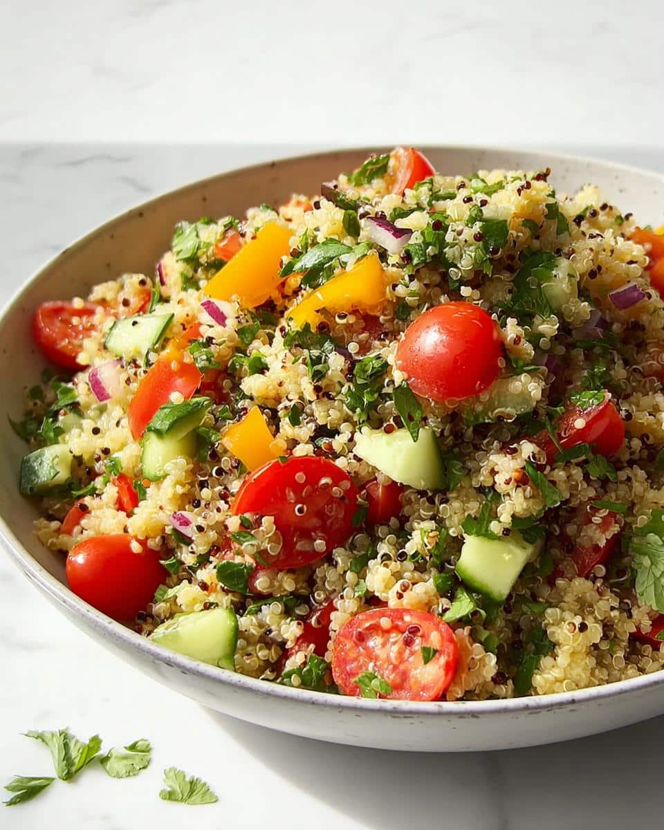 quinoa salad recipe - detail 3