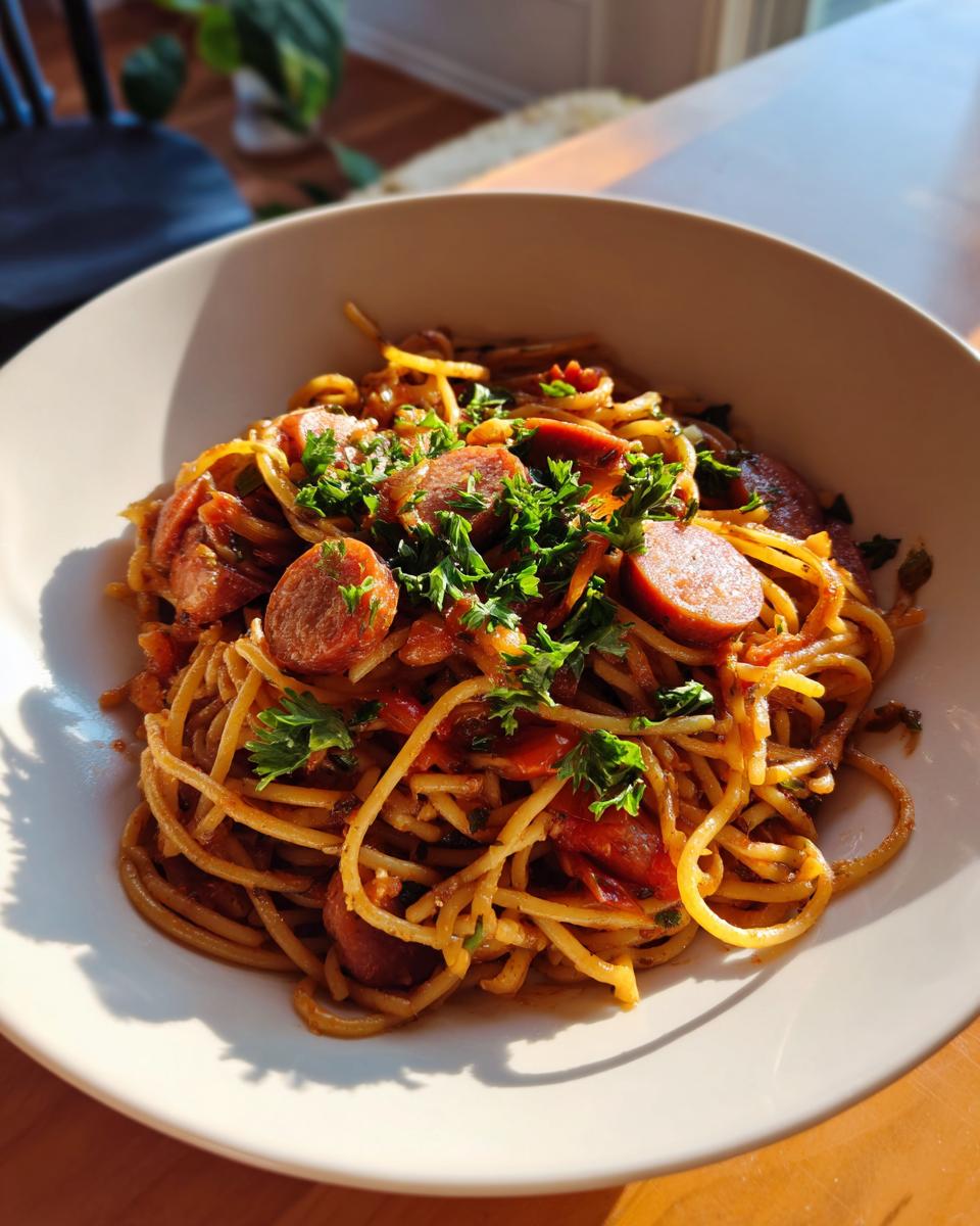 authentic haitian spaghetti - detail 1
