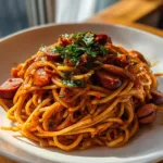 authentic haitian spaghetti