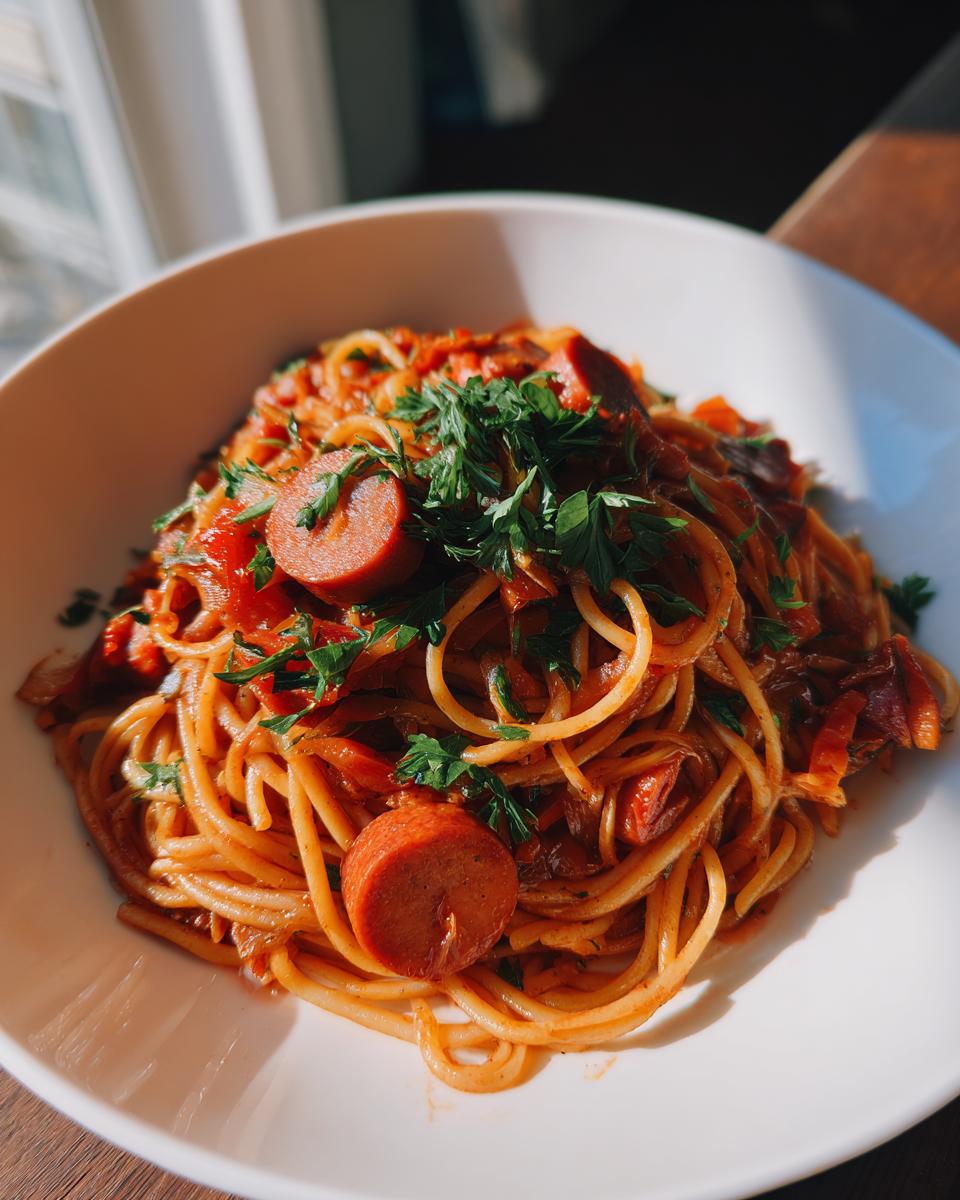 authentic haitian spaghetti - detail 3