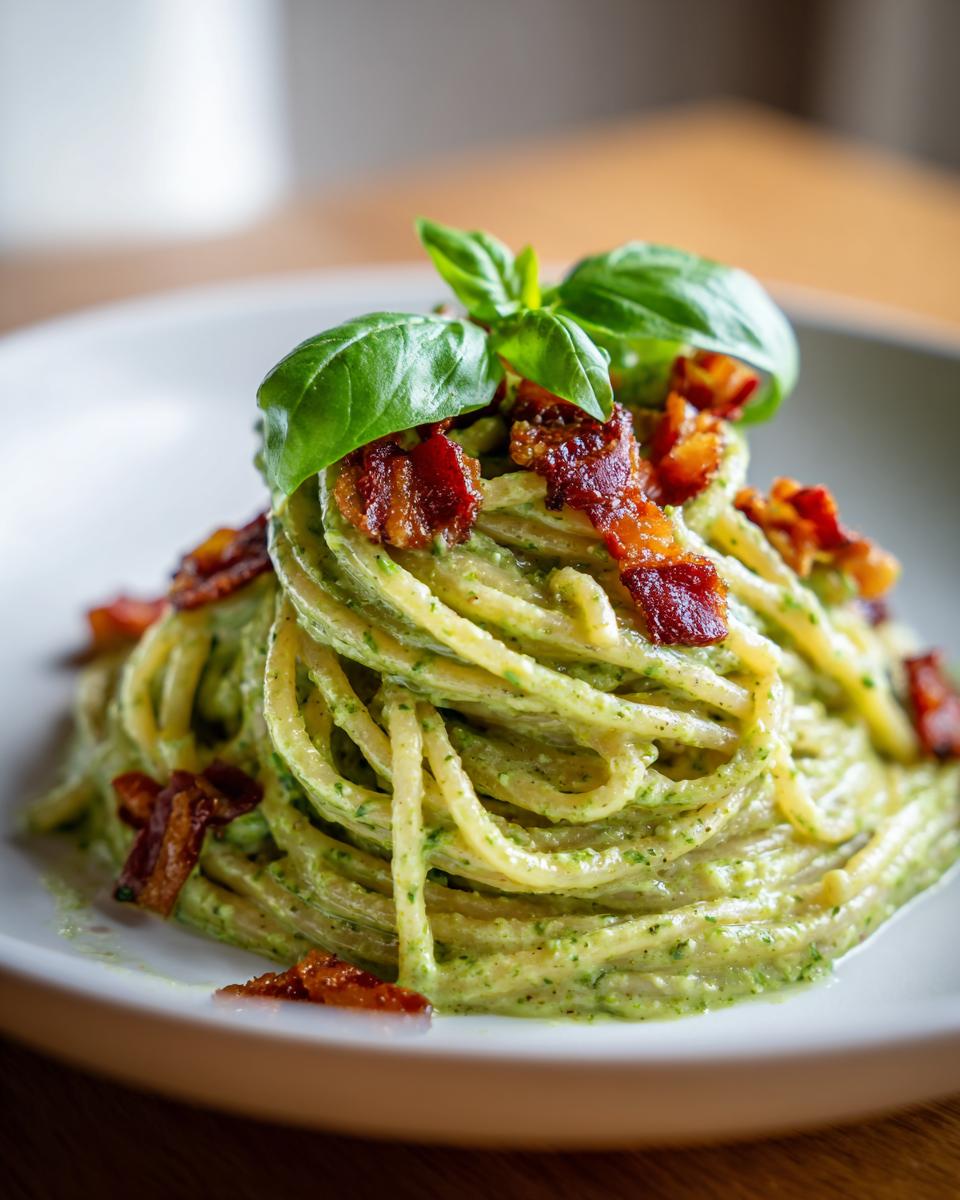 avocado carbonara - detail 3