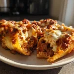 beef-stuffed shells