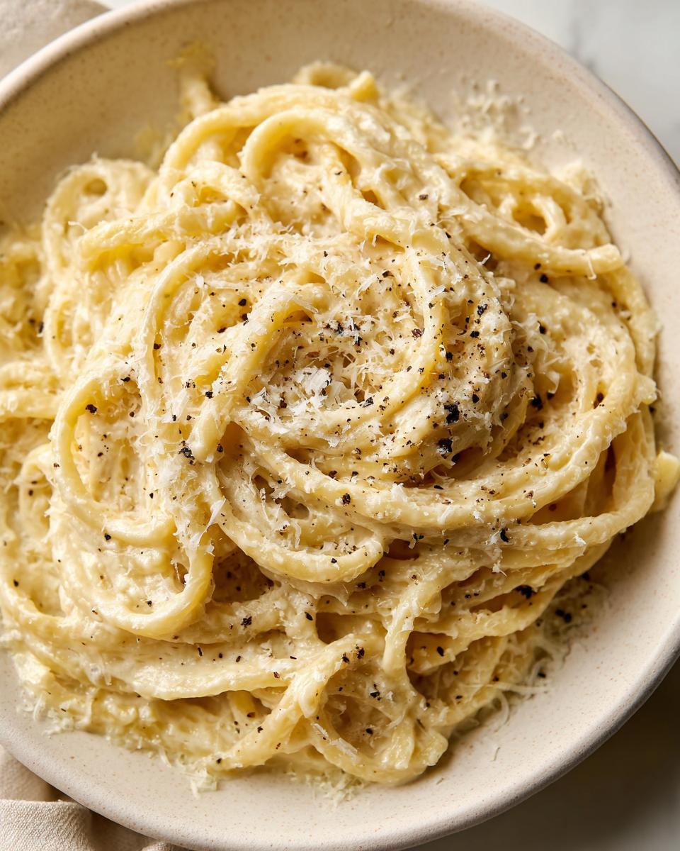 cauliflower alfredo pasta - detail 3