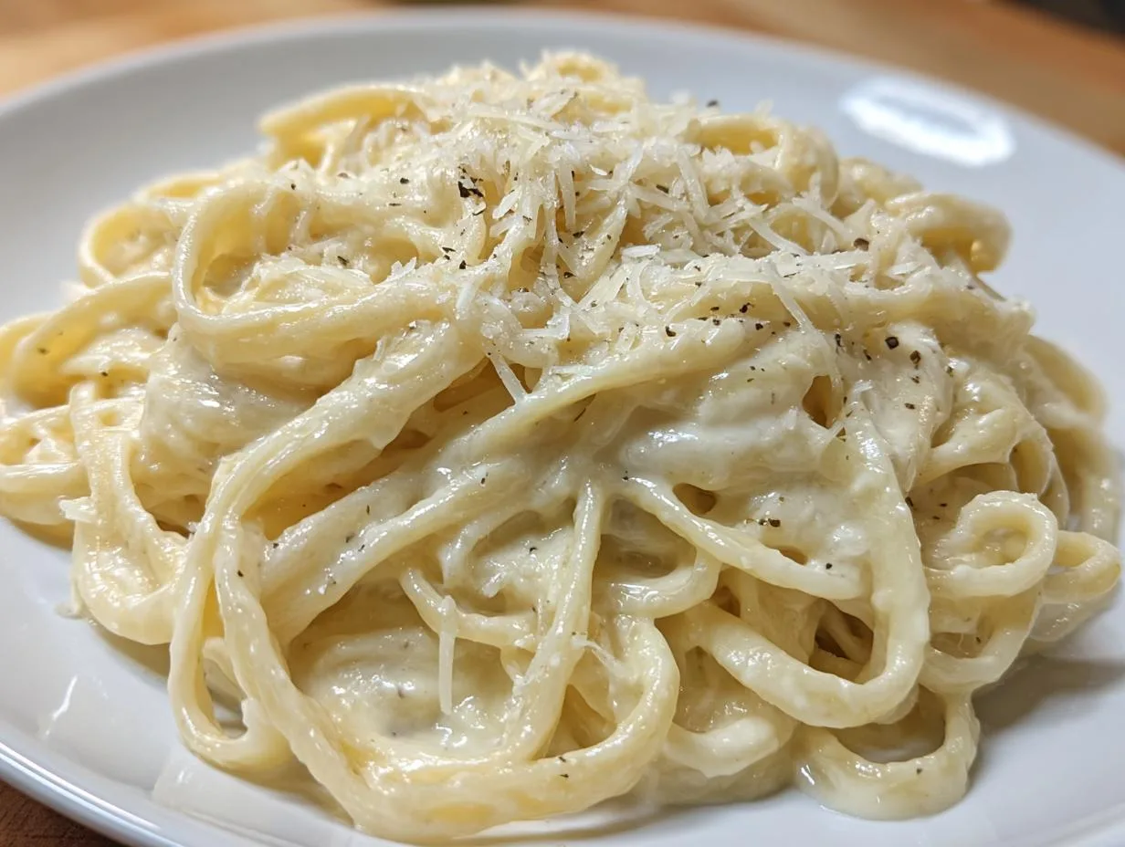 cauliflower alfredo pasta