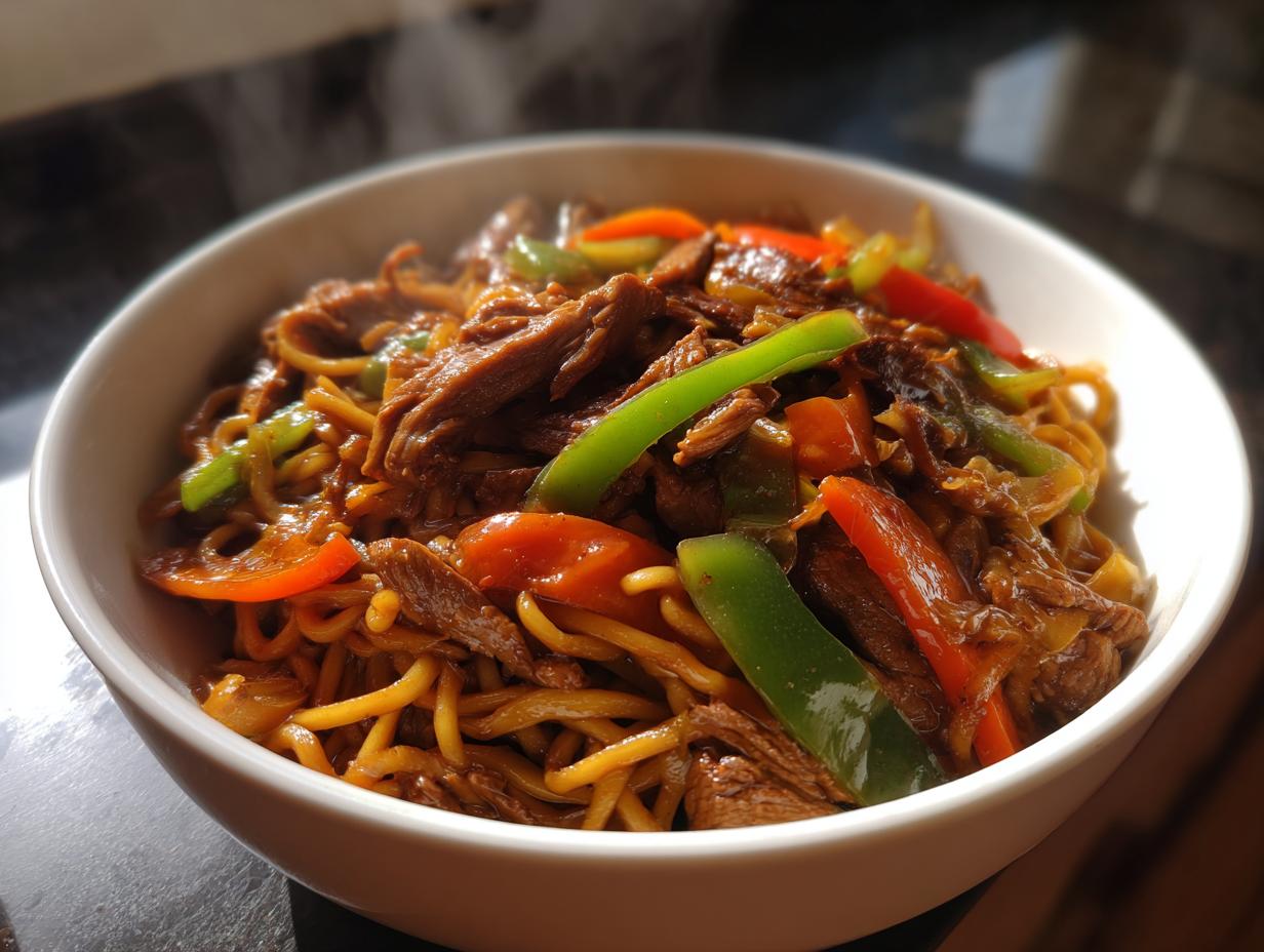 25-Minute Chicken Stir Fry Noodles Recipe to Satisfy Cravings!