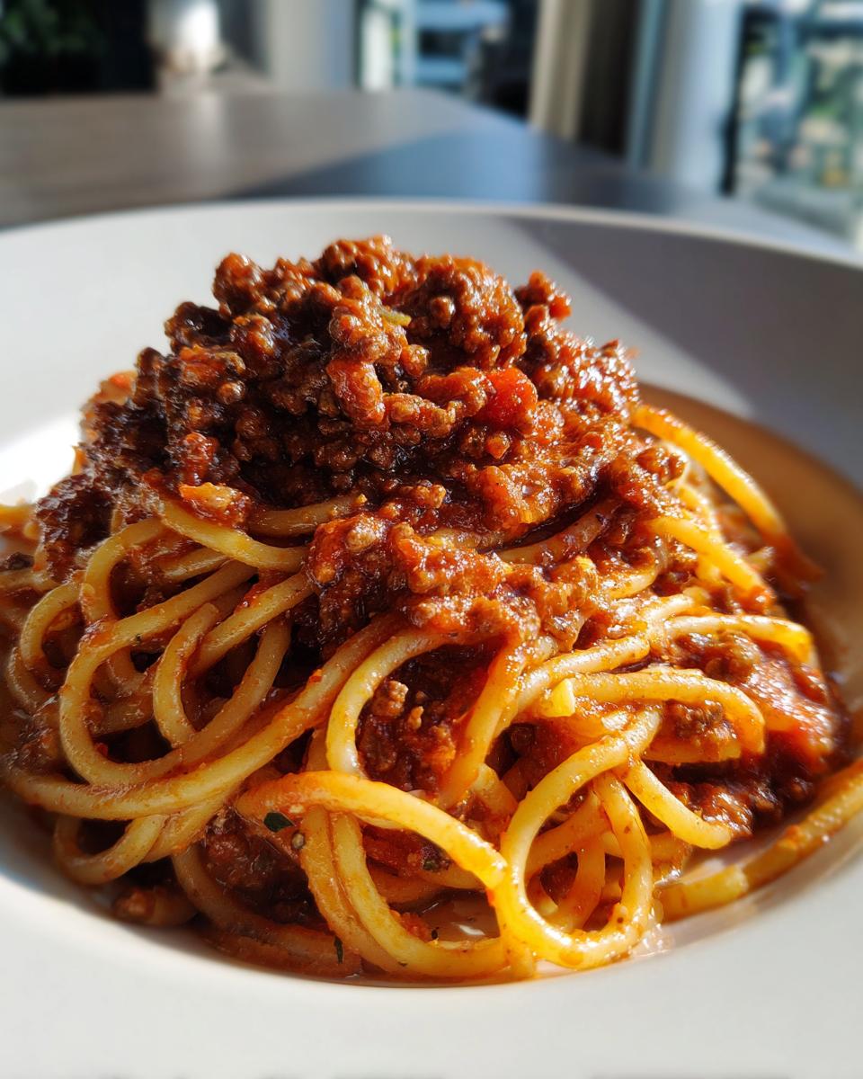 classic italian spaghetti sauce - detail 2