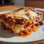 classic ricotta meat lasagna